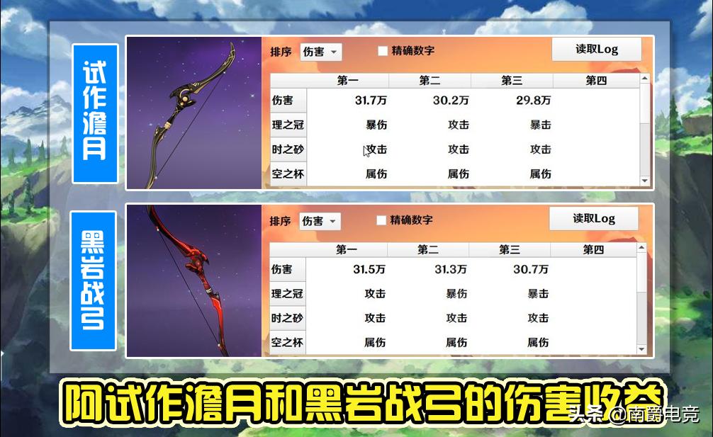 原神黑岩长剑怎么没有了（原神增加暴击率的4星弓有哪些）