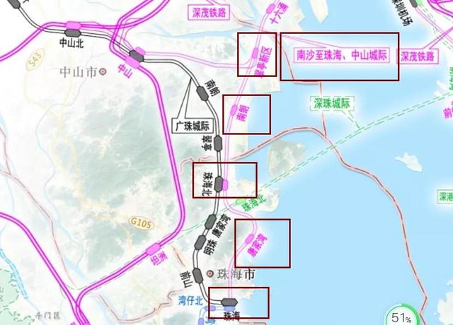 火炬、石岐都有站点！广州地铁18号线中山境内设站情况曝光