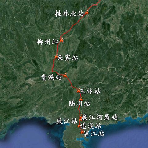 关于湛江到上海高铁相关关键词有哪些