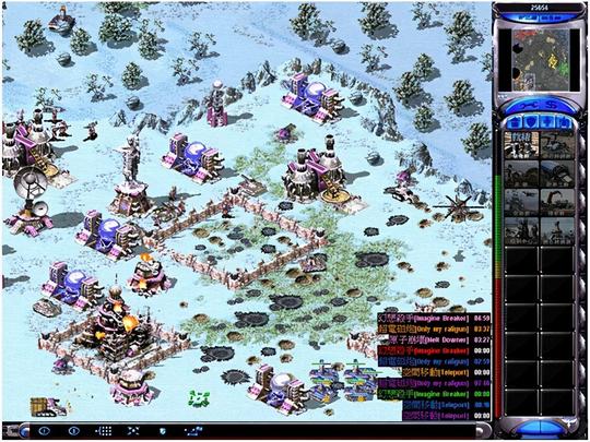红色警戒2：冰天雪地地图，随机1v7冷酷电脑详解，20分钟就搞定