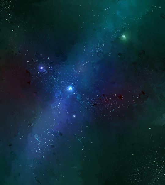 星空背景该怎么画？看完你就有惊喜