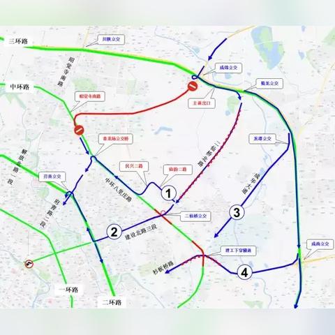 成都市怎么进城