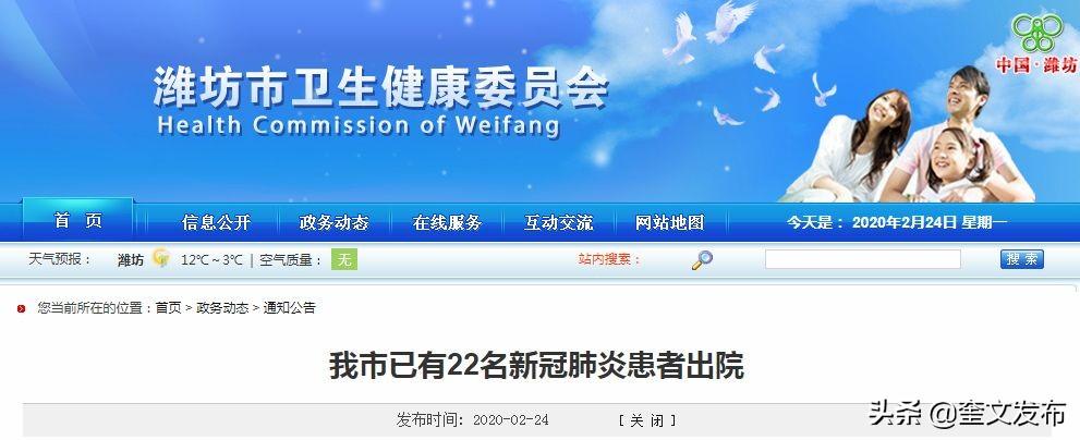 潍坊疫情最新消息今天新增病例
 /潍坊疫情最新消息今天新增病例多少