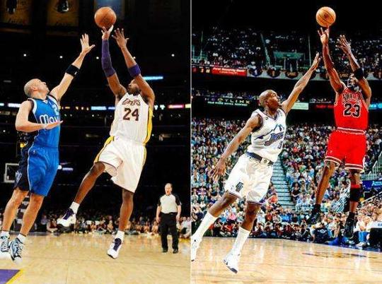 nba历史5大最难被防住的球星绝技，科比与乔丹的后仰跳投上榜