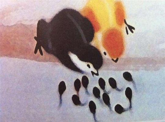 中国动画艺术史第一部水墨动画《小蝌蚪找妈妈》