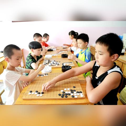 一起学围棋中怎么下