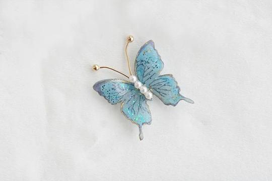 热缩片教程｜夜光小蝴蝶耳环，手残党也能轻松制作