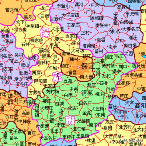 河北保定市各个县区人口的长尾关键词有什么