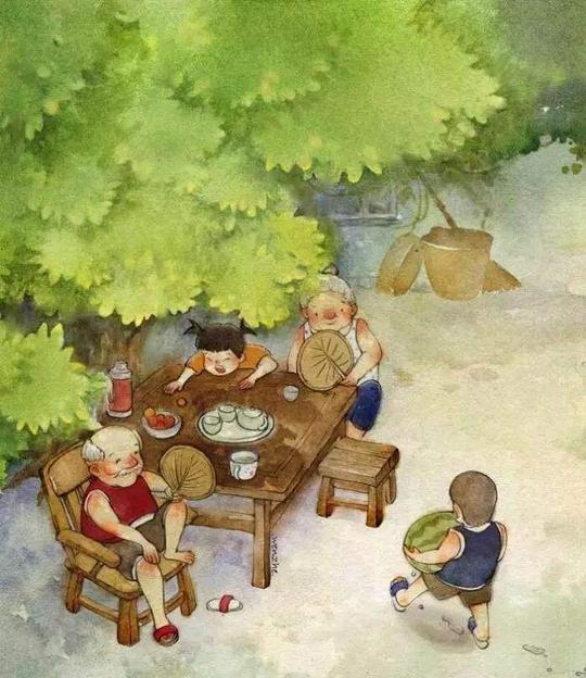 夏季养生的多种可能，其中一种是用童年的回忆来滋补一下吧