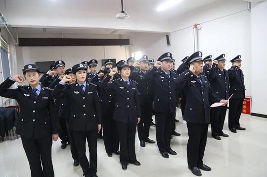 菏泽市定陶区人民法院举行“人民警察节”活动仪式