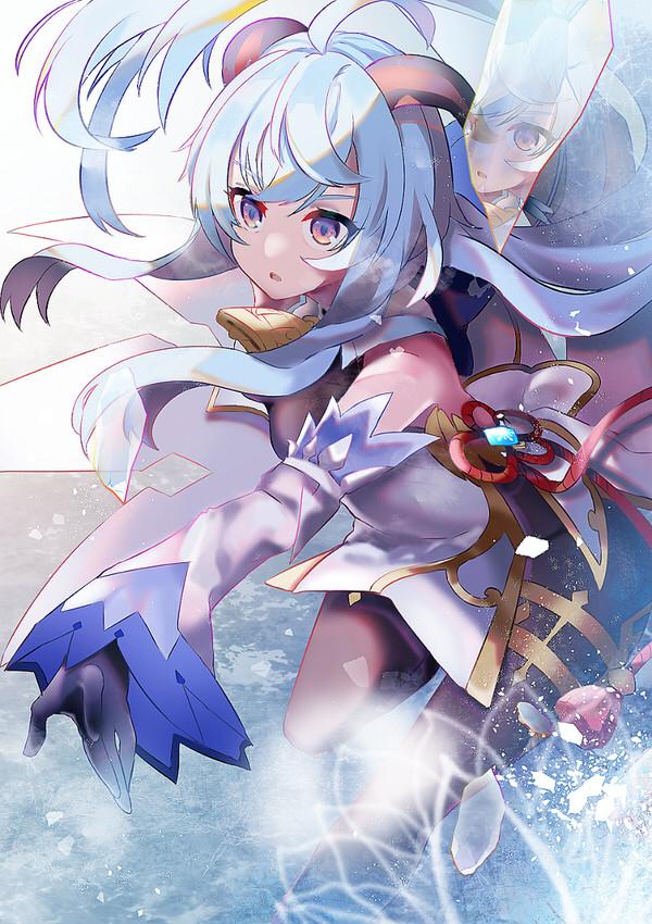 原神甘雨永冻怎么配队(原神掣电树怎么快速破盾)