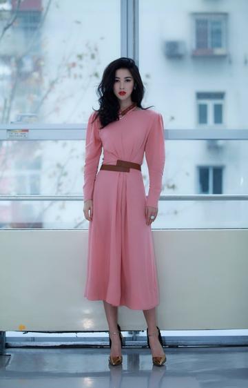 朱珠最惊艳的三张全身照片