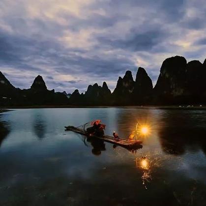 桂林夕阳下漓江景区图片相关长尾关键词有哪些