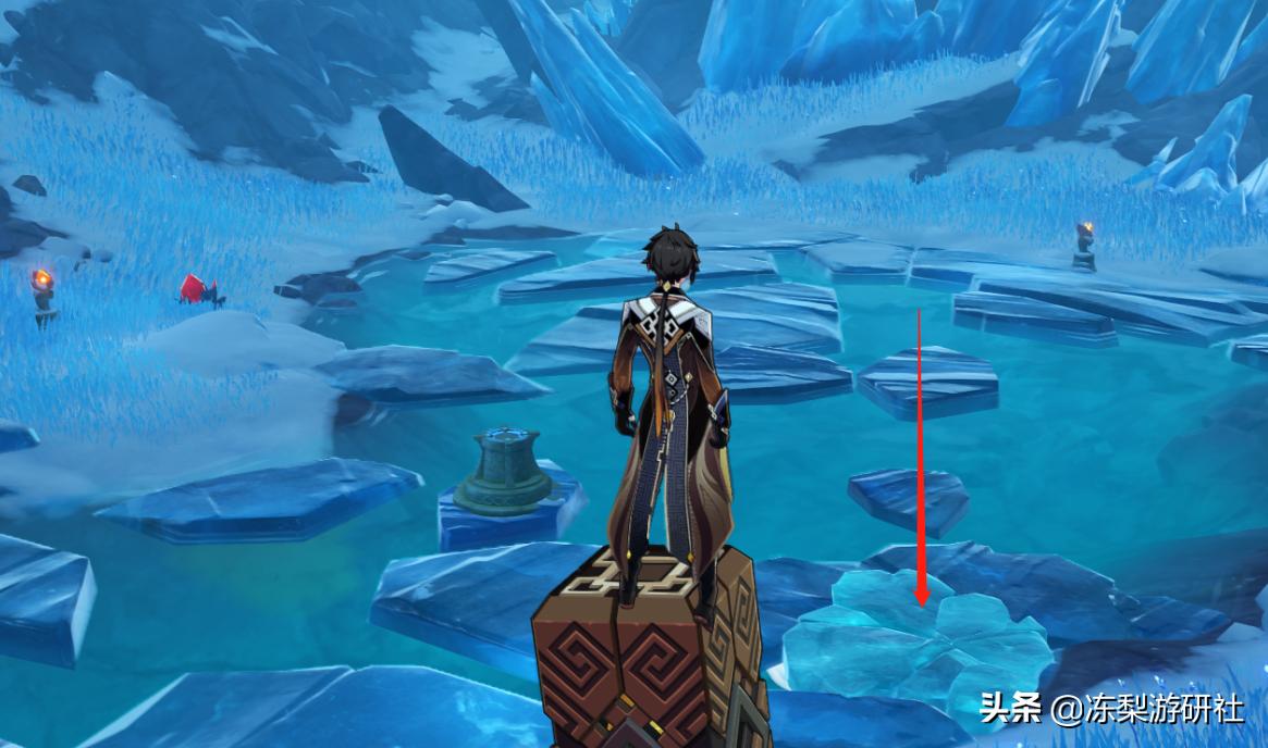 原神大冰块任务怎么过（原神前往调查奇怪的冰怎么消不了）