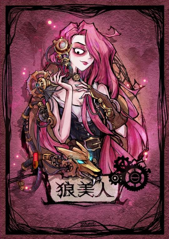 狼人杀蒸汽朋克风卡面欣赏！这样的预言家你见过吗？