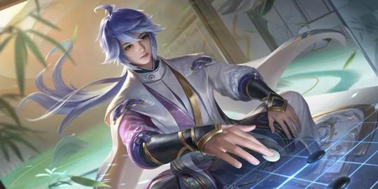 王者荣耀：六周年皮肤剪影揭晓，弈星下棋变弹琴？这不是周瑜吗？