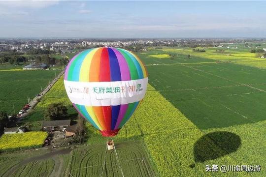 成都10万亩冷门油菜花，1.5小时可到达，人少景美少有人知道