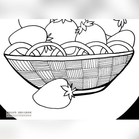 篮子能涂什么色