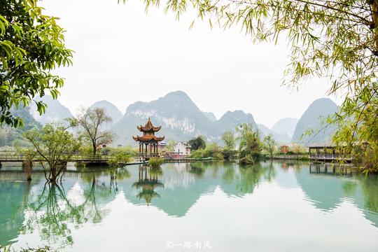 广西最冷门的“神仙”景区，随便那个角度都是水墨画