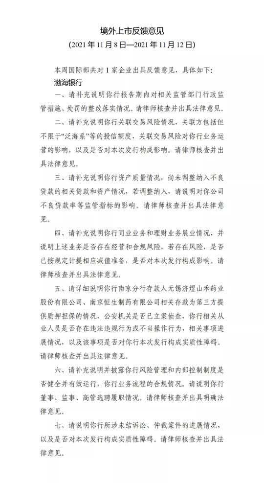 渤海银行28亿存单质押“罗生门”