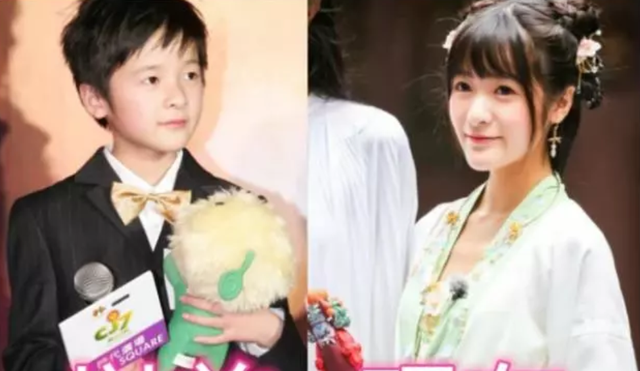 明星小时候VS长大后对比