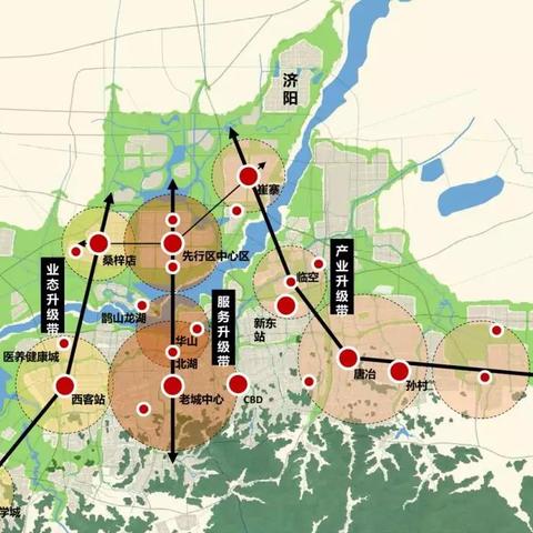 济南市中哪个地方有规划