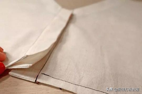隐藏式暗合扣门襟的裁剪制作教程才智服装技术
