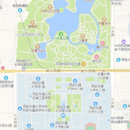 西安红绿灯有两个圆灯怎么看？