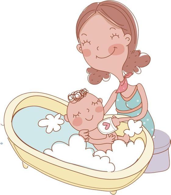 如何给新生儿洗澡
