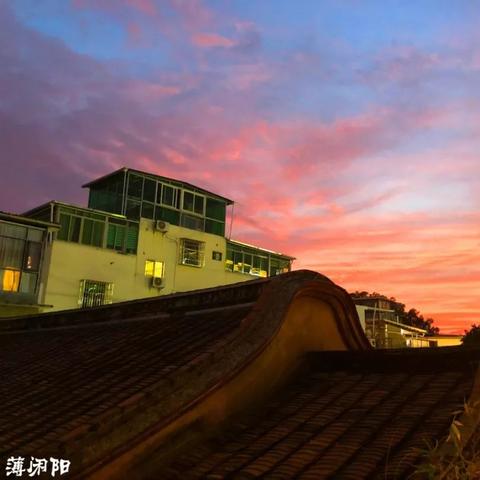 晚霞预兆着什么