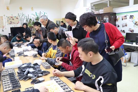 天津市河西区残联到武侯区残联学习考察残疾人工作