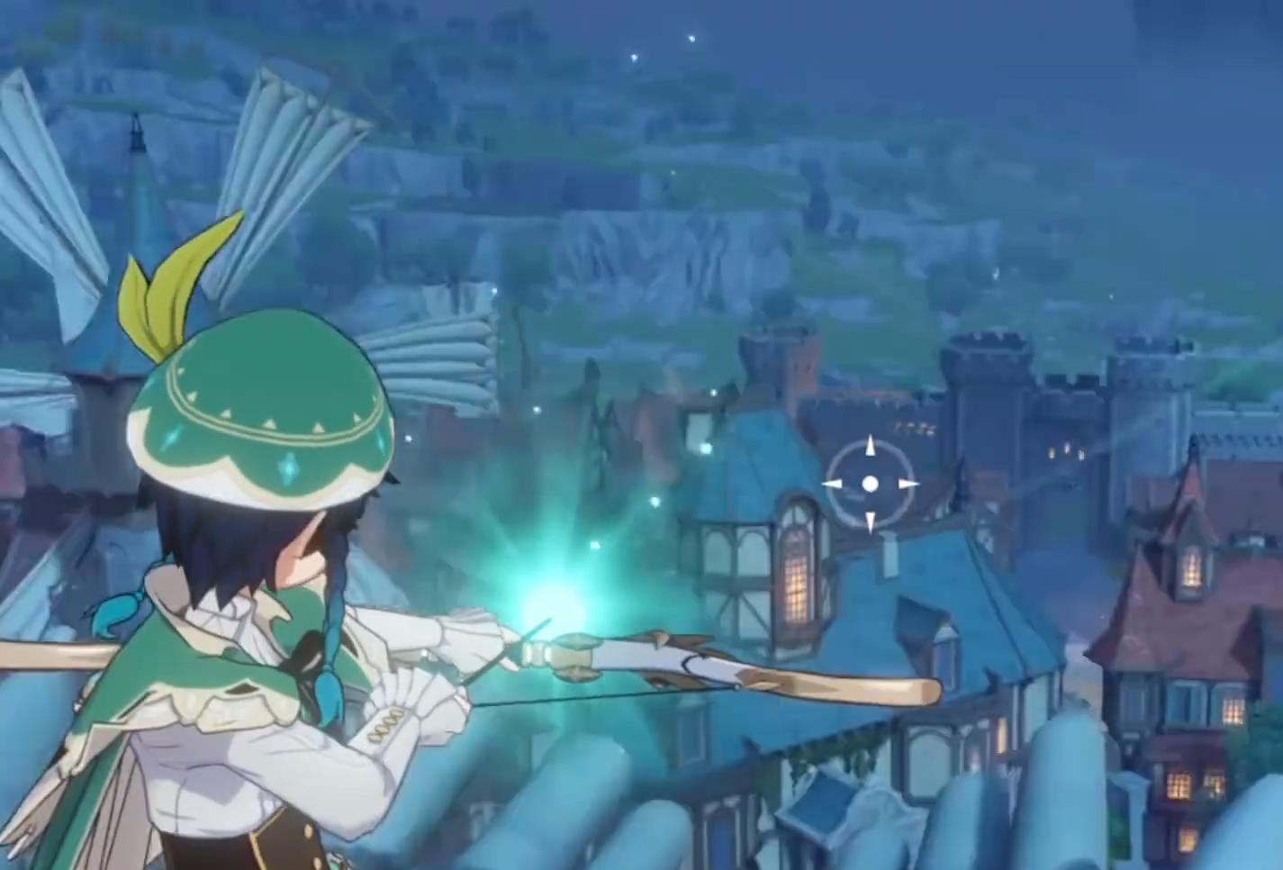 原神弓箭手瞄准怎么设置(原神怎么摘优昙花)