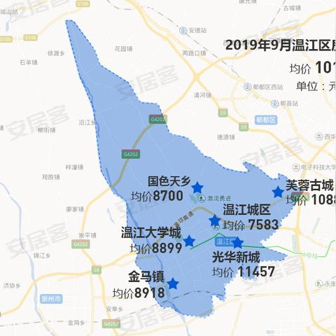 成都市地图 房价的长尾关键词有什么