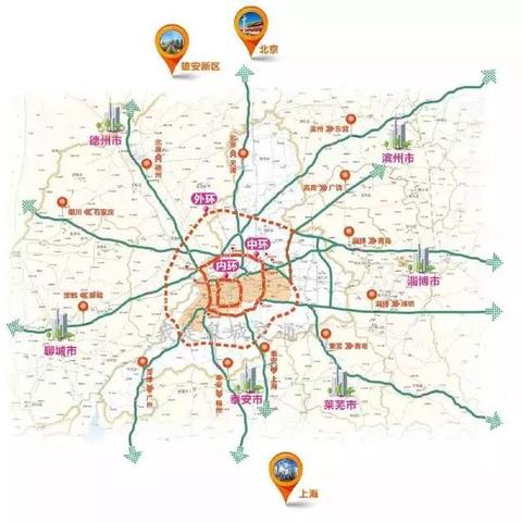 济南市济洛路是哪个区