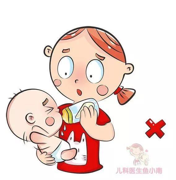 宝宝不停的吐奶怎么办