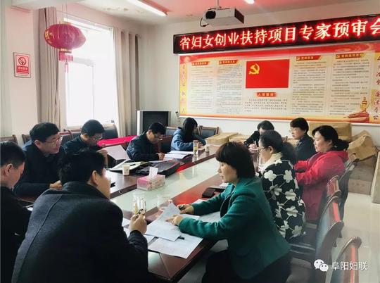 阜阳市召开2019年省级妇女创业扶持转移支付资金项目评审会