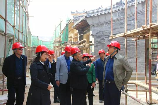 【旅游信息】山东省文化创意产业工作专班督导调研彩虹小镇项目建设情况