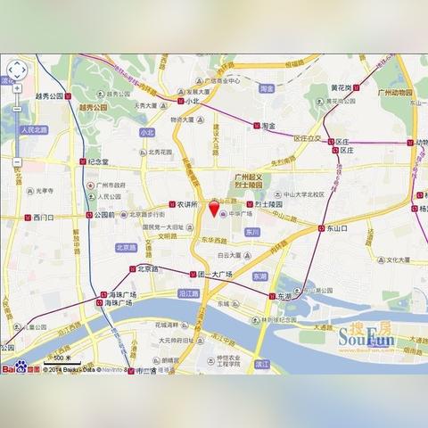 广州市越秀区白云路属于哪个街道？