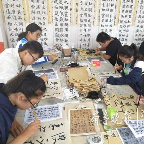 中考艺考书法考什么内容？