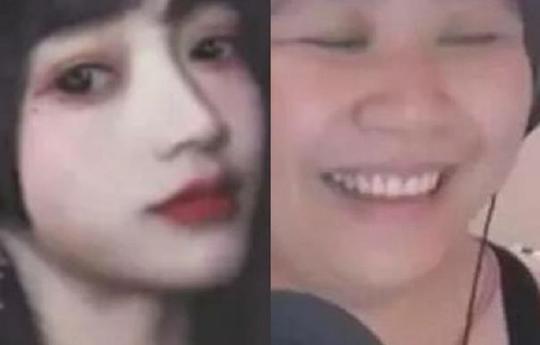 萝莉音主播露大妈脸：“美颜骗术”太多宅男还够用吗？