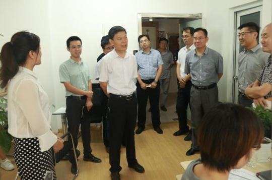 市人社局党组书记、局长程继峰调研就业创业和人力资源服务产业发展工作