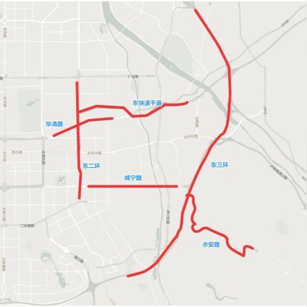 水安路在西安市什么地方