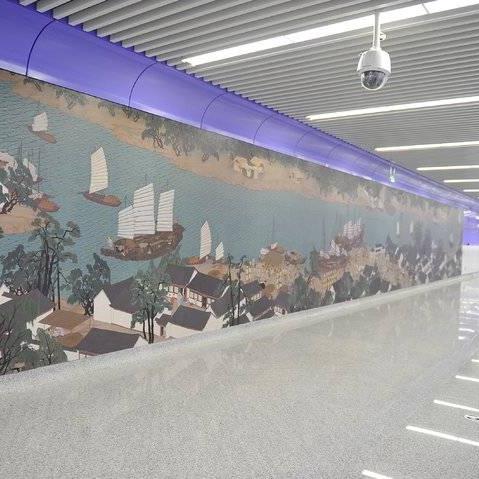 济南地铁3号线滩头站设计主打小清河特色，再现盐运文化, 你怎么看？