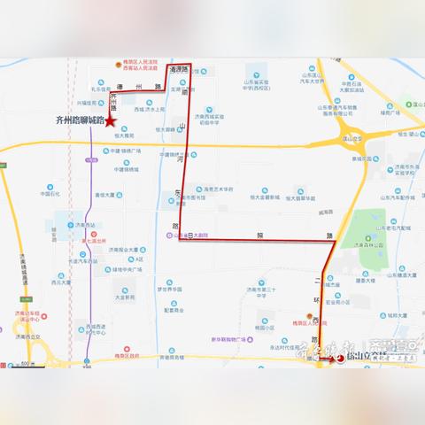 济南市两元面包店在哪里