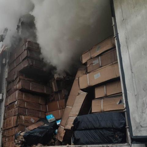 河南哪个县着火了