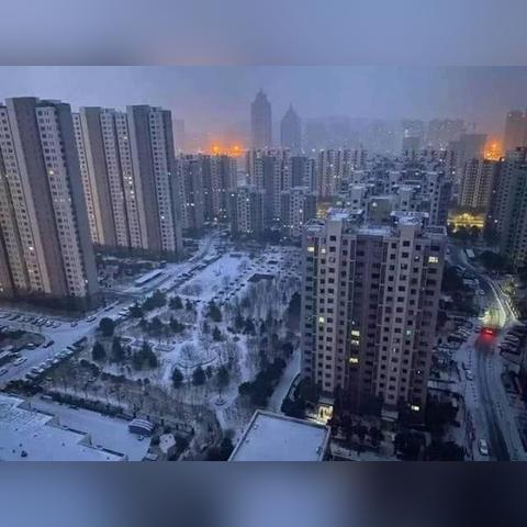 济南市什么时候在下雪