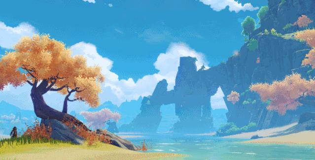 原神的几个小岛怎么过去（原神破破岛上方的小岛怎么上去）