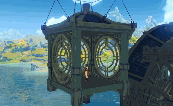 原神升降机怎么打磐(原神乘坐升降机任务怎么做)