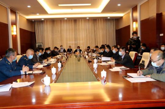 甘肃铁投集团与张掖市就兰张三四线铁路项目推进工作进行对接座谈