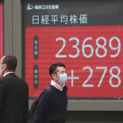 日韩股市高开 日经225指数开盘上涨1.1%
